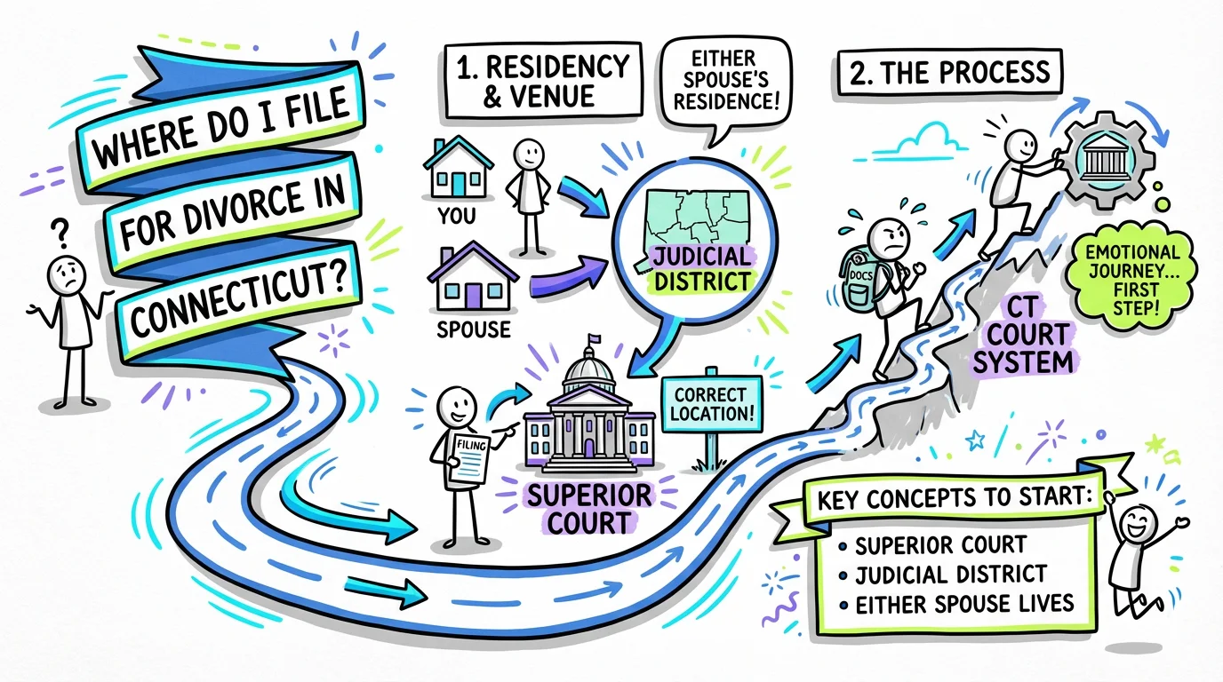 Where do I file for divorce in Connecticut? | Untangle